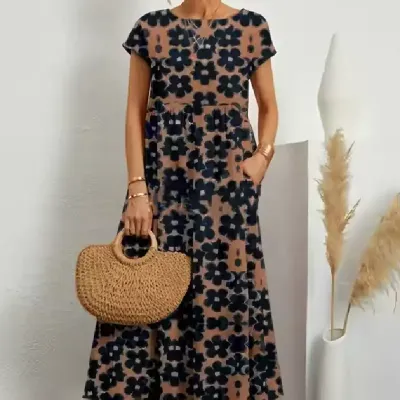  SUMMER DRESS WITH POCKETS 